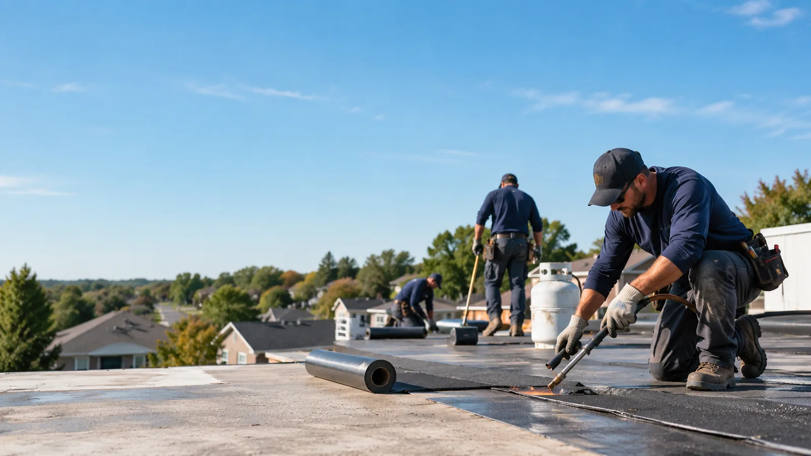 Flat Roof Leak Repair providers in Lagro, IN